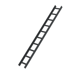 Roof ladder, anthracite grey, 10 rungs | © MUNK GmbH