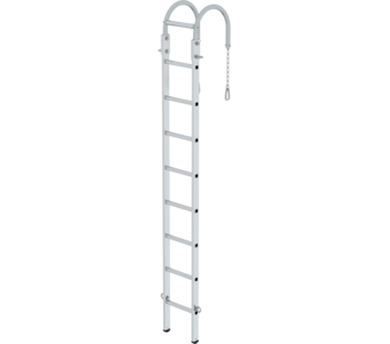 Échelle susp. à barreaux pour mât, 2,70m, 8 barr. | © MUNK GmbH