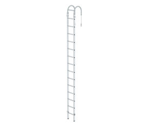 Sprossen-Mast-Hängeleiter , 4,38m, 14 Sprossen | © MUNK GmbH