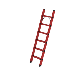 Step lad. w. glass fibre reinforced plastic stab. | © MUNK GmbH