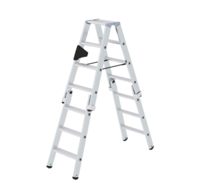 Stepladder with steps, double-sided access, 2x4 steps | © MUNK GmbH