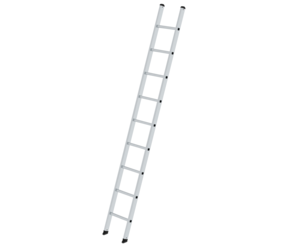 Straight ladder 350 mm wide w/o stab., 9 rungs | © MUNK GmbH