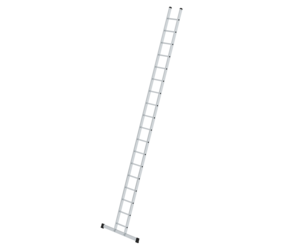 Straight ladder 350 mm wide w. std.stab., 18 rgs | © MUNK GmbH
