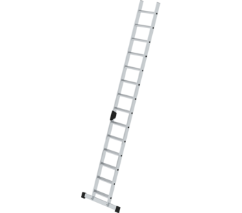 Straight ladder w. std. stabiliser, 14 steps | © MUNK GmbH