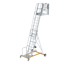 Tanker ladder w. 2 swivel castors & 2 castors | © MUNK GmbH