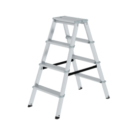 ML double-sided step ladder, 2-sided acc., 2x4 st | © MUNK GmbH