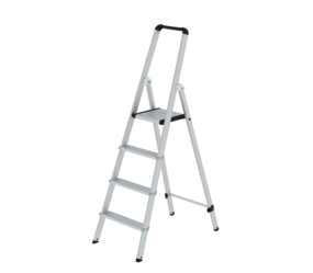 ML 2-sided step ladd. 1-sided acc.,anod.alu. 4 st. | © MUNK GmbH