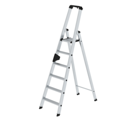 Double-sided step ladder, 1-sided access, 6 steps | © MUNK GmbH