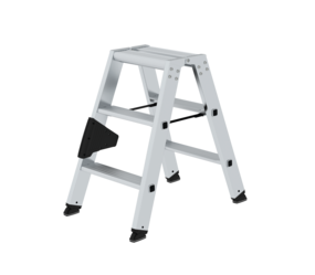 Double-sided step ladder, 2-sided access,2x3 steps | © MUNK GmbH