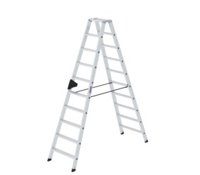 Stehleiter beidseitig begehbar , 2x10 Stufen | © MUNK GmbH