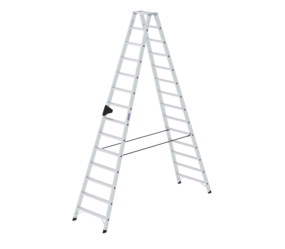 Stehleiter beidseitig begehbar , 2x14 Stufen | © MUNK GmbH
