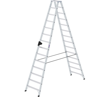 Double-sided ladder, 2-sided access, 2x14 steps | © MUNK GmbH