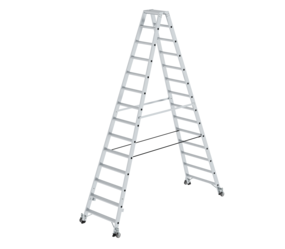 Double-sided ladd., 2-sided acc w.castors 2x14 st. | © MUNK GmbH