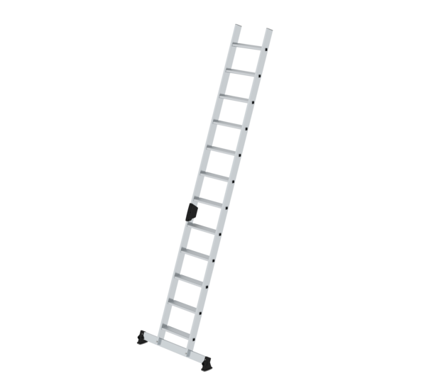 Stufen-Anlegeleiter mit nivello® Traverse 12 Stufen | © MUNK GmbH