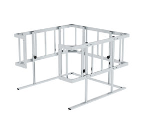 Cage protec. échelle camion-cit. barre ab. pieds | © MUNK GmbH