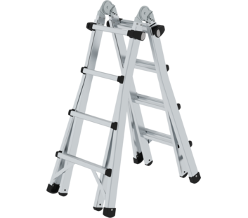 Teleskopleiter 4-teilig ohne Traverse | © MUNK GmbH