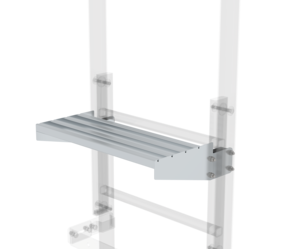 Exit step bright aluminium 520x250mm | © MUNK GmbH