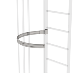 Back prot. hoop lateral exit, st. steel  | © MUNK GmbH