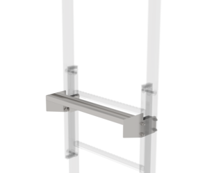 Exit step st. steel 520x100-300mm, clear.=150mm | © MUNK GmbH