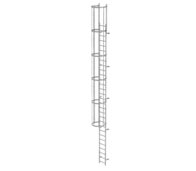 Éch. crino 1 sect. av anti-ch acier galv. 9,60m | © MUNK GmbH