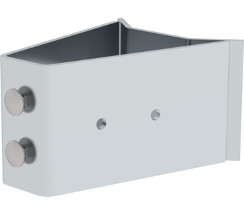 Attache murale aluminium pour mâts ronds,  | © MUNK GmbH