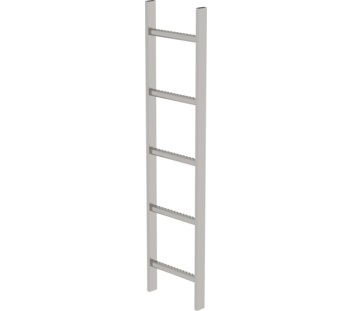 Shaft ladder, st.stl. V4A, 300 mm clearance 5 rgs | © MUNK GmbH