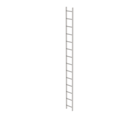 Shaft ladder, st.stl. V4A, 300 mm clearance 14 rgs | © MUNK GmbH