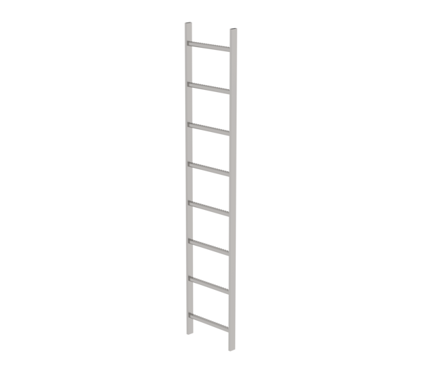 Shaft ladder, st.stl. V4A, 400 mm clearance 8 rgs | © MUNK GmbH