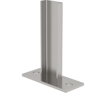 Plaque de base en acier inoxydable,  | © MUNK GmbH