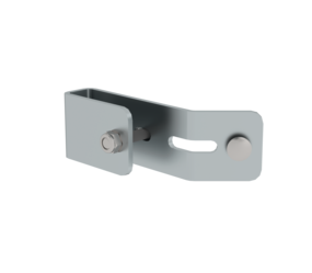 Rail fast. for ladder side-rail 60x25 mm galv. st. | © MUNK GmbH
