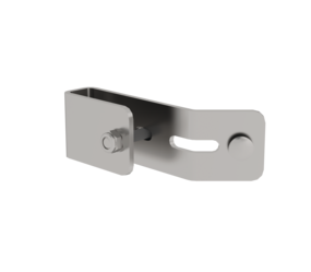 Rail fastening for ladder side-rail 60x25mm V4A | © MUNK GmbH