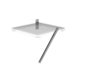 Flange plate & strut for brick masonry, 1000 mm | © MUNK GmbH