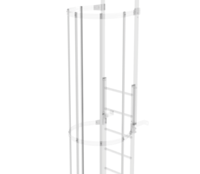 Montant crinoline de 3000mm long, acier galvanisé | © MUNK GmbH