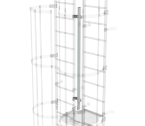 Safety struts for offset vers., galv. steel | © MUNK GmbH