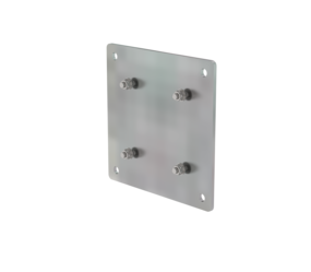 Adapterplatte Edelstahl 150x150mm  | © MUNK GmbH