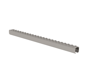 Perforated rung 470mm bright steel | © MUNK GmbH