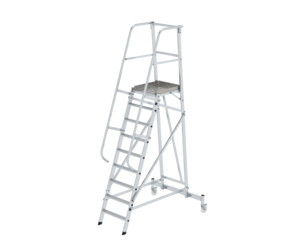Échelle à plate-forme mobile, 9 marches | © MUNK GmbH