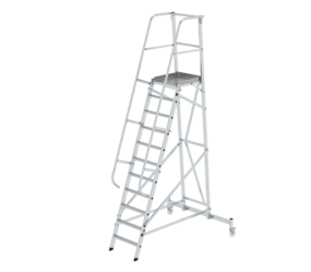 Platform ladder, mobile, 11 steps | © MUNK GmbH
