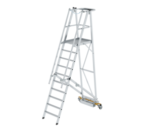 Platform ladder folding w. narr.u-carriage 10 st | © MUNK GmbH