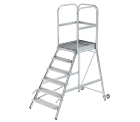 Plat.stairs, 1-sid.acc.w cast/handle st.grat. | © MUNK GmbH