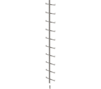 Einholmleiter Edelstahl Länge 2,80m,  | © MUNK GmbH