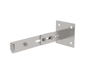 Attache mur. réglable, acier inoxydable, 275-375mm | © MUNK GmbH
