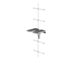 Plate-forme d.repos rabattable en acier inoxydable | © MUNK GmbH