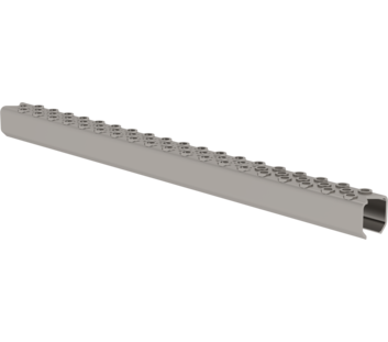 Perforated rung 400mm bright steel | © MUNK GmbH