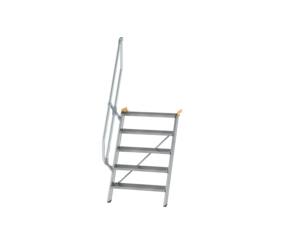 Treppe 60° St.br. 800 mm, 5 St., Alu ger. | © MUNK GmbH