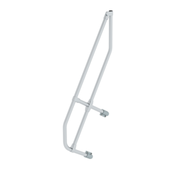 Second handrail for stairs 60°, 4 steps | © MUNK GmbH