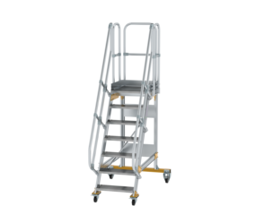 Platform stairs 60° mobile st. width 600 mm, 7 st | © MUNK GmbH