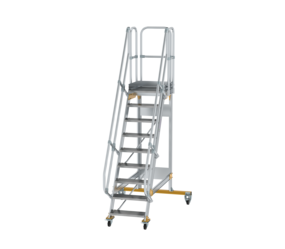Platform stairs 60° mobile st. width 600 mm, 9 st | © MUNK GmbH