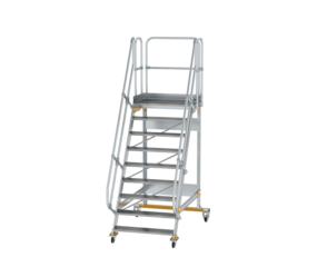 Plattformtreppe 60° fahrbar St.br. 1000 mm, 9 St. | © MUNK GmbH