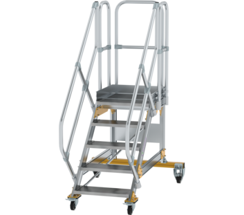 Platform stairs 45° mobile st. width 600 mm, 5 st | © MUNK GmbH